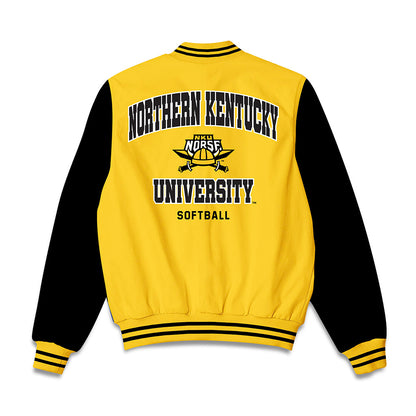 NKU - NCAA Softball : Emma Ginn - Bomber Jacket-1
