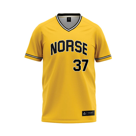 NKU - NCAA Baseball : Gabe Stout - Gold Baseball Jersey-0