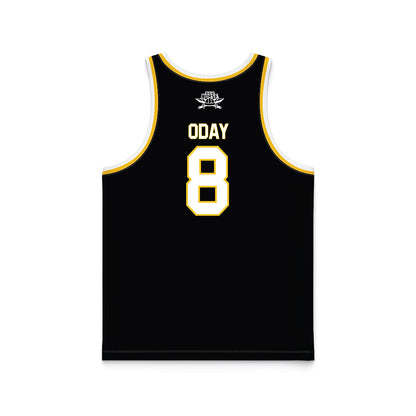 NKU - NCAA Men's Basketball : Donovan Oday - Black Basketball Jersey-1