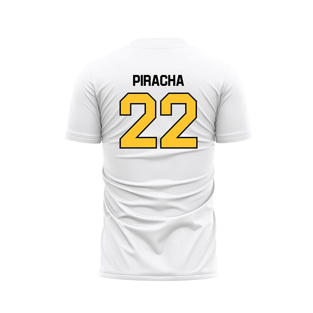 NKU - NCAA Men's Soccer : Ibrahim Piracha - White Soccer Jersey-1