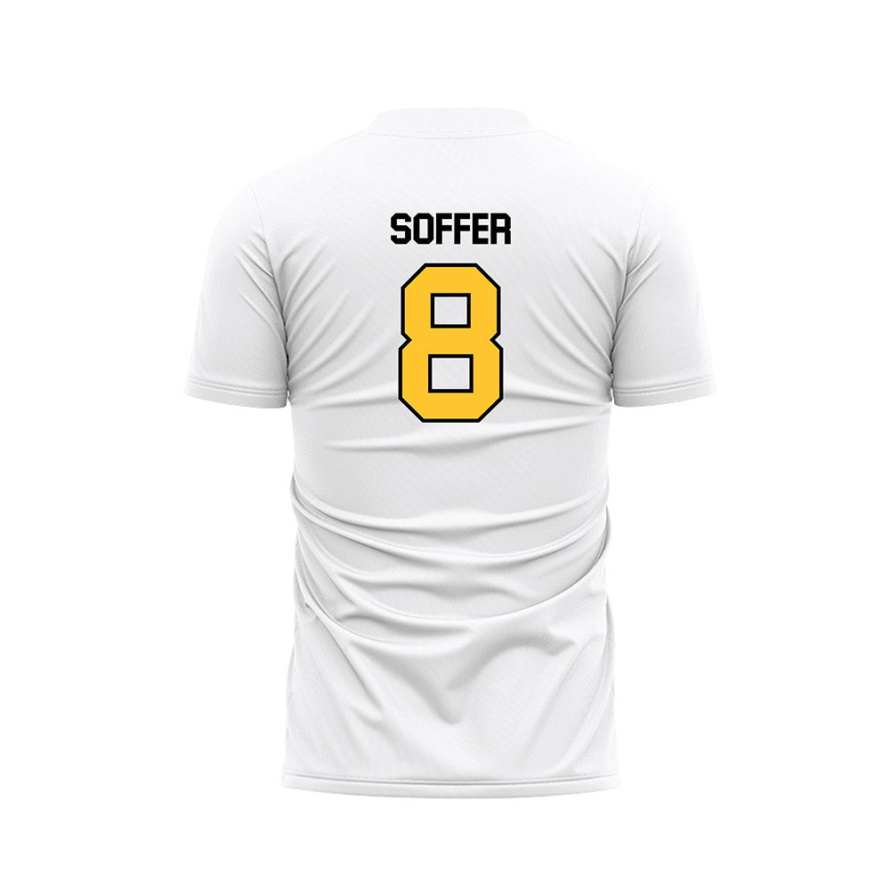 NKU - NCAA Men's Soccer : Itay Soffer - White Soccer Jersey-1