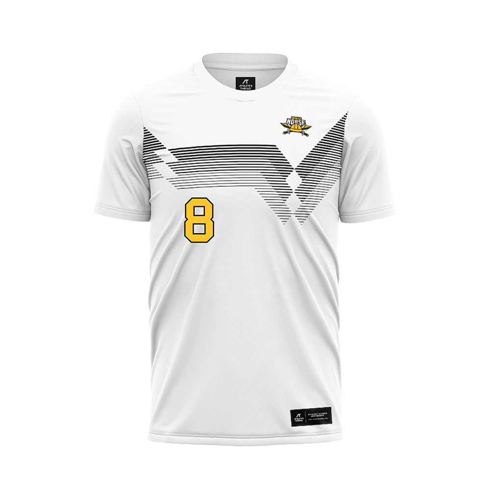 NKU - NCAA Men's Soccer : Itay Soffer - White Soccer Jersey-0