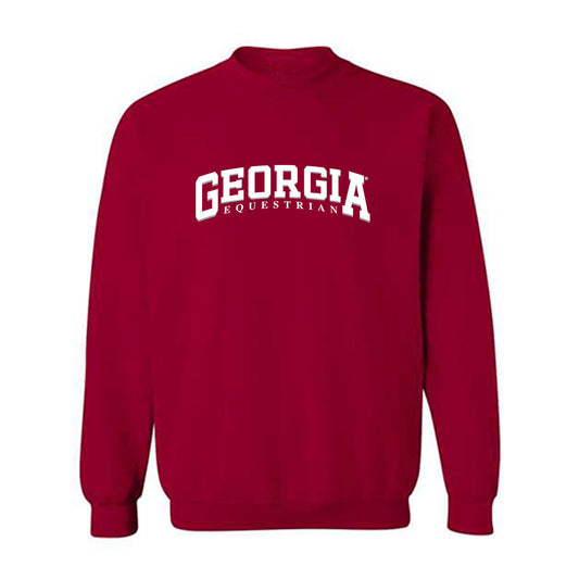 Georgia - NCAA Equestrian : Alyvia Dixon - Classic Shersey Crewneck Sweatshirt-0