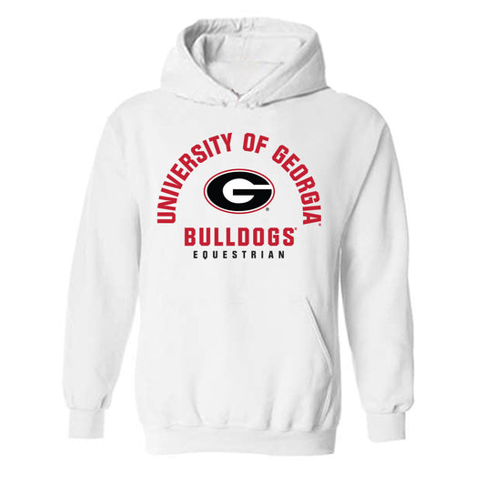Georgia - NCAA Equestrian : Aggie Hahn - Classic Shersey Hooded Sweatshirt-0