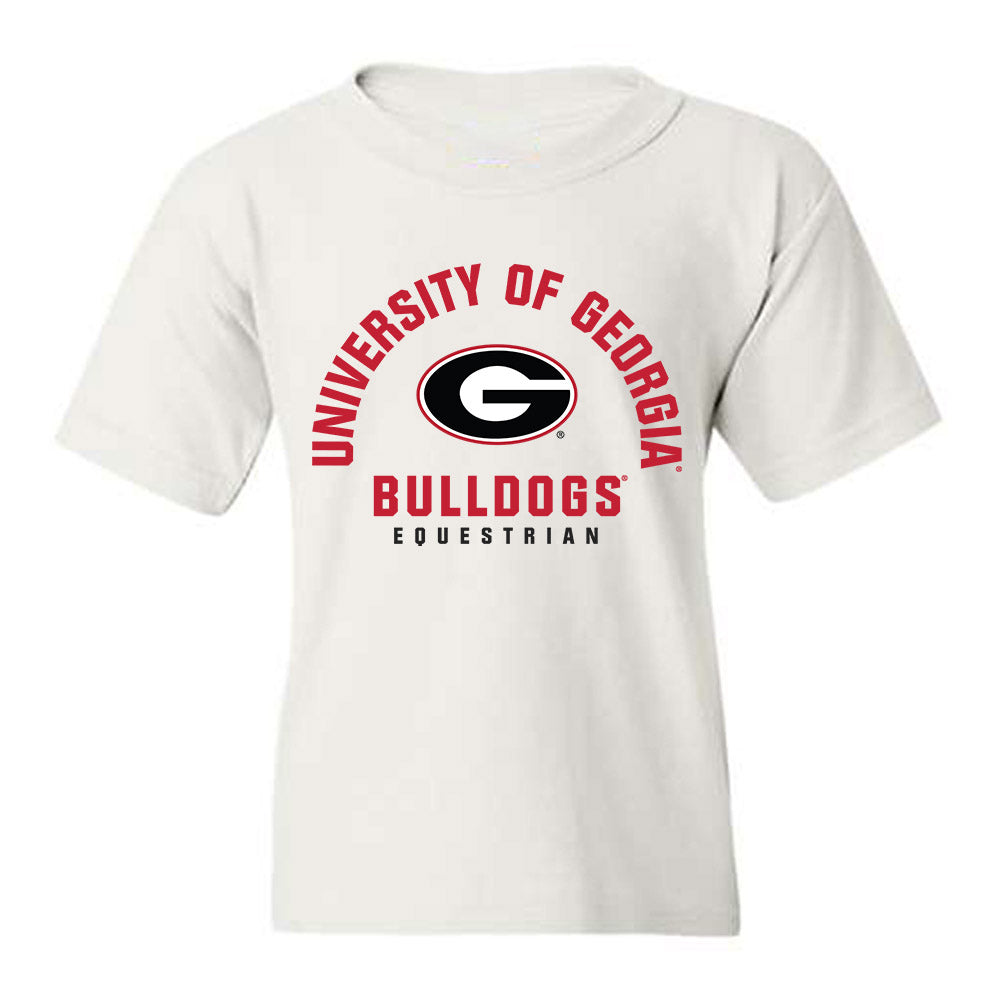 Georgia - NCAA Equestrian : Cadence Eger - Classic Shersey Youth T-Shirt-0