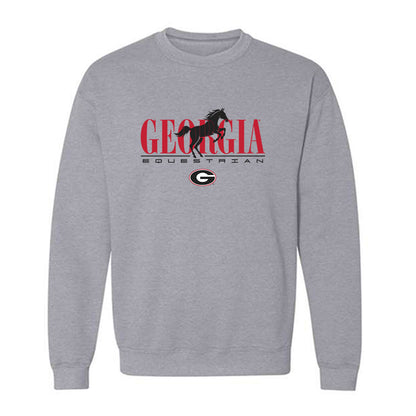 Georgia - NCAA Equestrian : Cadence Eger - Classic Shersey Crewneck Sweatshirt-0