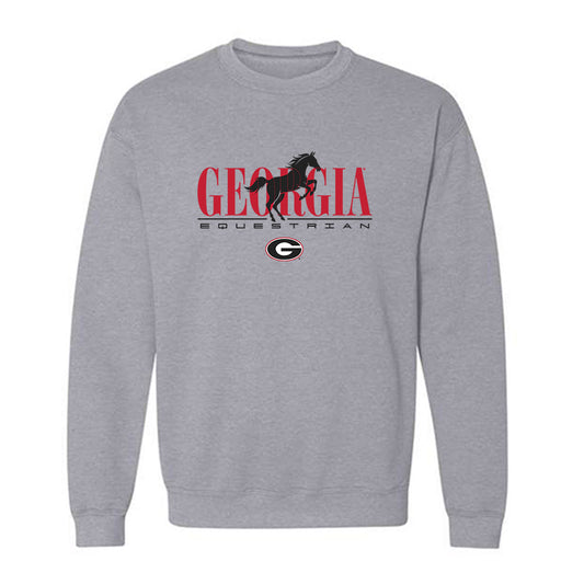 Georgia - NCAA Equestrian : Helena Timpany - Classic Shersey Crewneck Sweatshirt-0