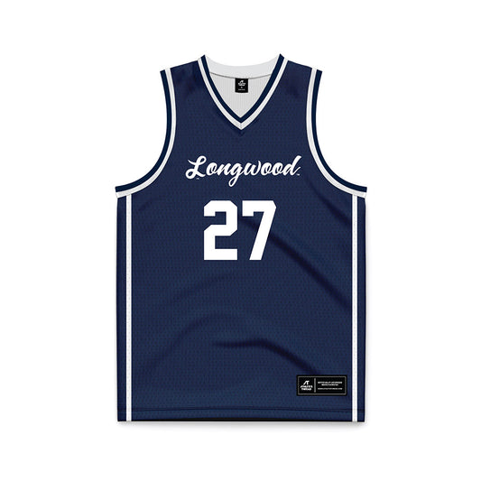 Longwood - NCAA Men's Basketball : Lazar Milosevic - Basketball Jersey-0