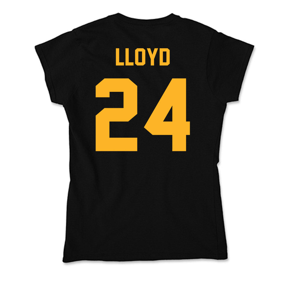 Humboldt State - NCAA Women's Basketball : Kyori Lloyd - Soft Style Women’s T-Shirt-1