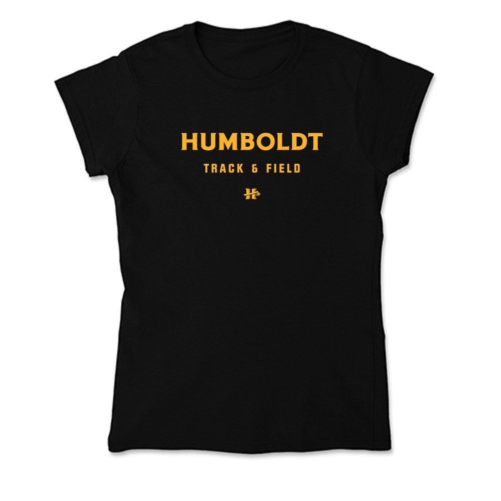 Humboldt State - NCAA Women's Track & Field : Nayeli Huynh - Soft Style Women’s T-Shirt-0