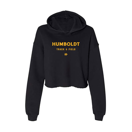 Humboldt State - NCAA Women's Track & Field : Nayeli Huynh - Women's Crop Fleece Hoodie-0
