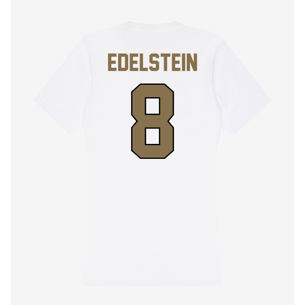 Bryant - NCAA Women's Soccer : Lucia Edelstein - Women's V-Neck T-Shirt-1