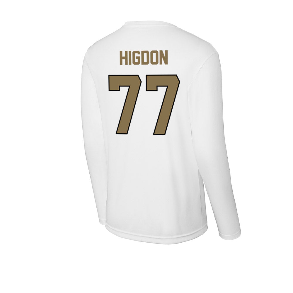 Bryant - NCAA Men's Lacrosse : Gunnar Higdon - Activewear Long Sleeve T-Shirt-1