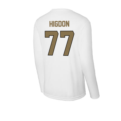 Bryant - NCAA Men's Lacrosse : Gunnar Higdon - Activewear Long Sleeve T-Shirt-1