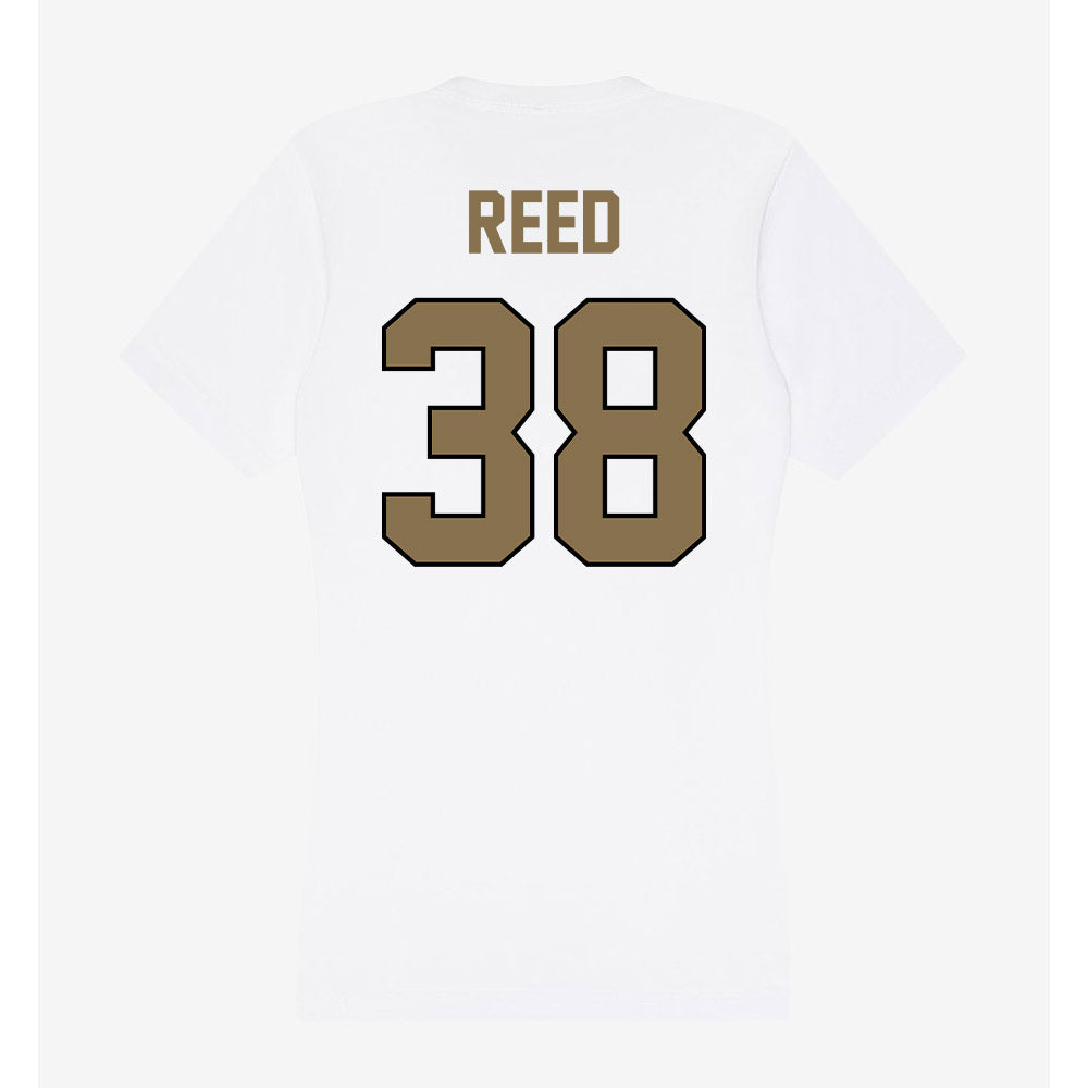 Bryant - NCAA Football : Marcel Reed - Women's V-Neck T-Shirt-1