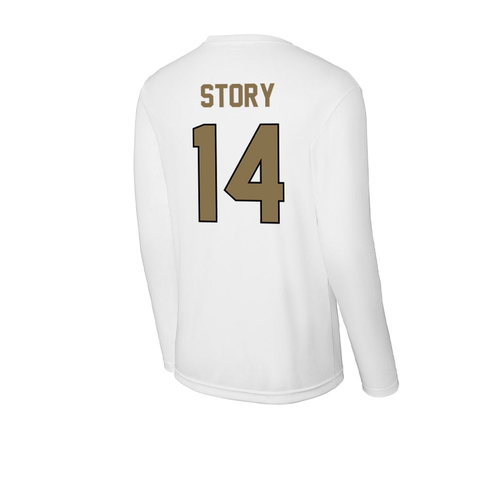 Bryant - NCAA Baseball : Hudson Story - Activewear Long Sleeve T-Shirt-1