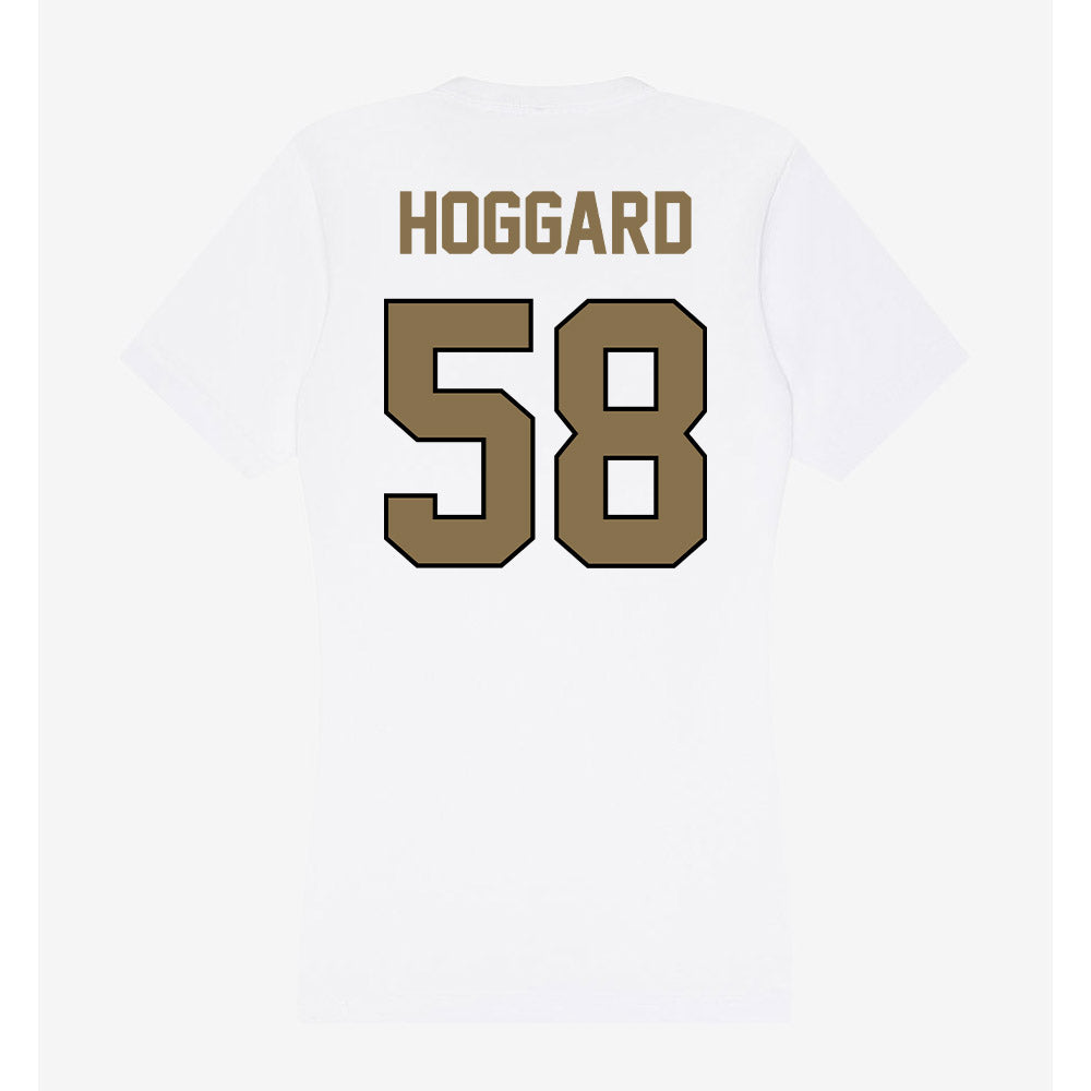 Bryant - NCAA Football : Destyn Hoggard - Women's V-Neck T-Shirt-1