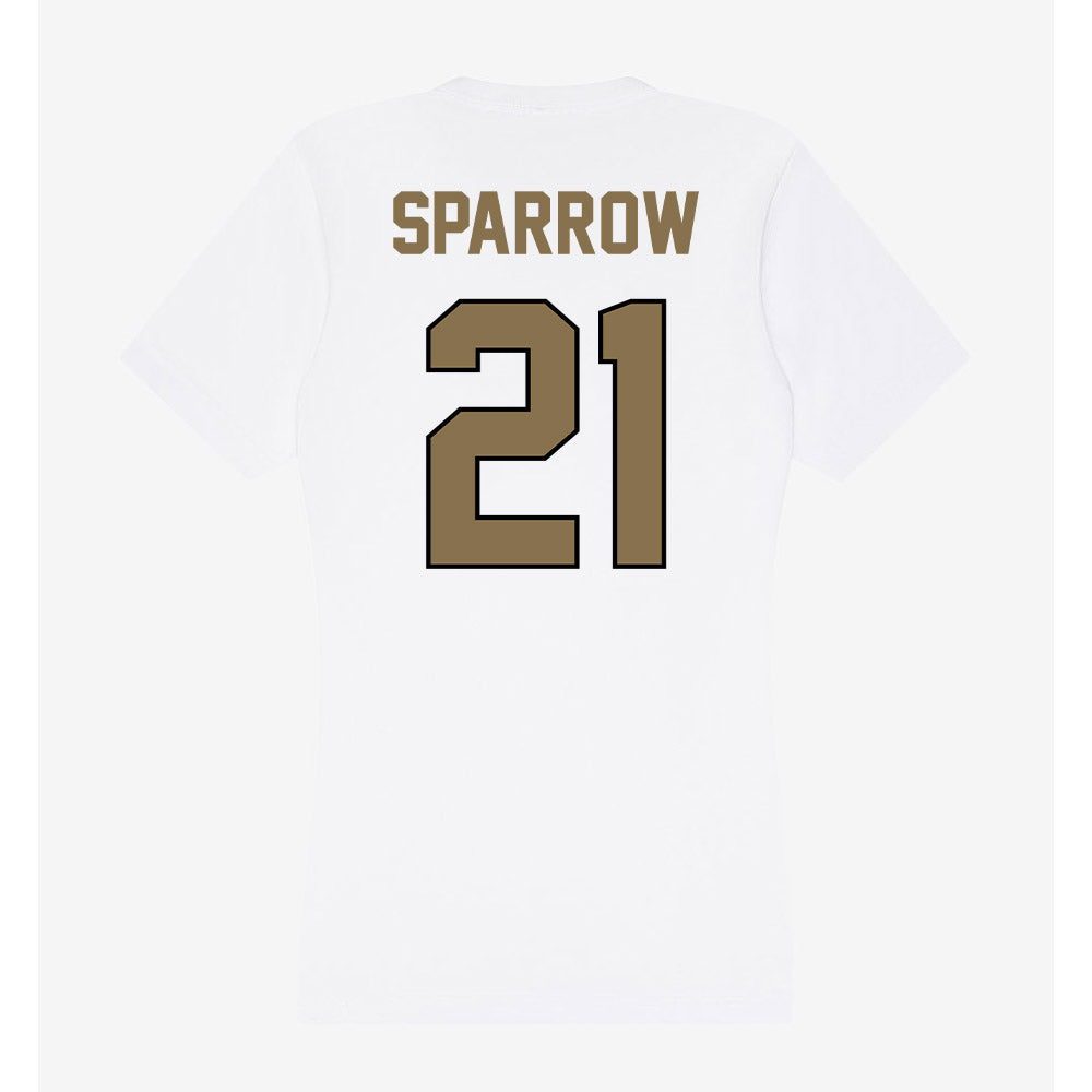 Bryant - NCAA Football : Nelson Sparrow - Women's V-Neck T-Shirt-1
