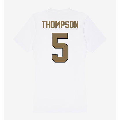 Bryant - NCAA Softball : Teagan Thompson - Women's V-Neck T-Shirt-1