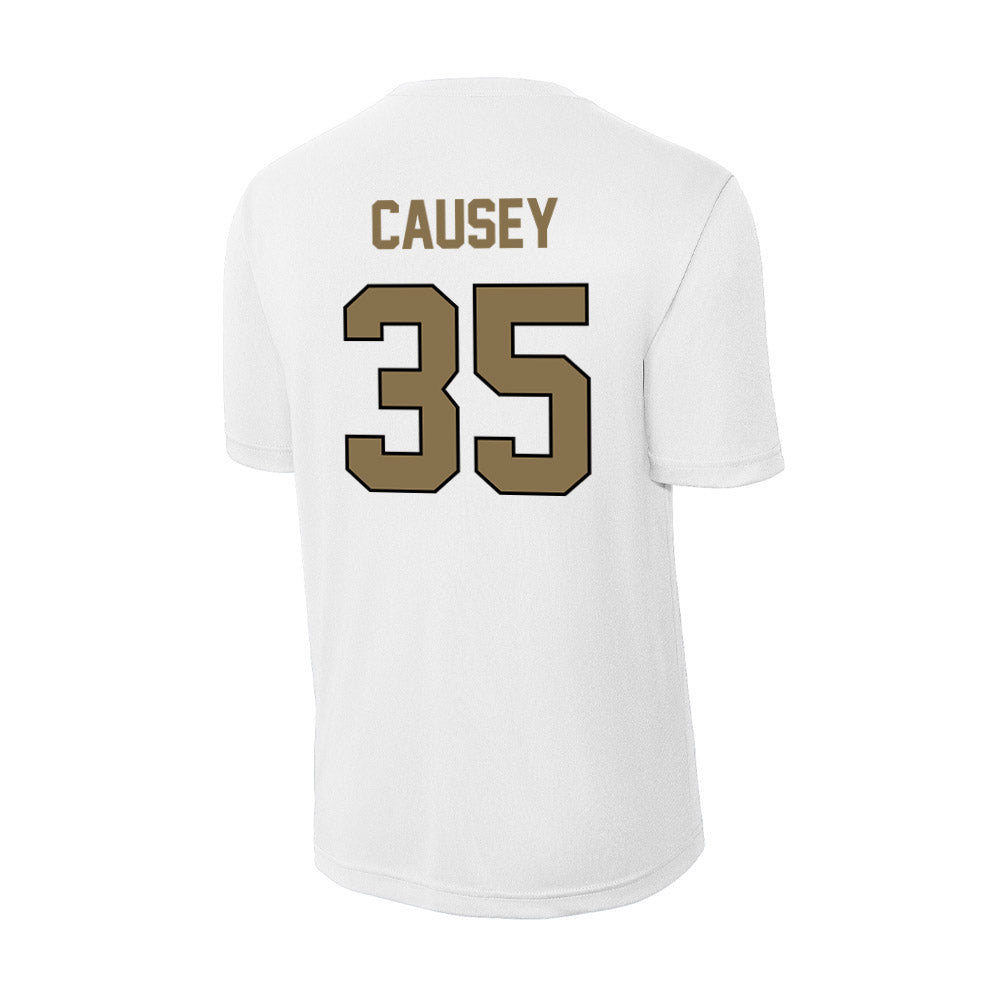 Bryant - NCAA Men's Soccer : Eric Causey - Activewear T-Shirt-1