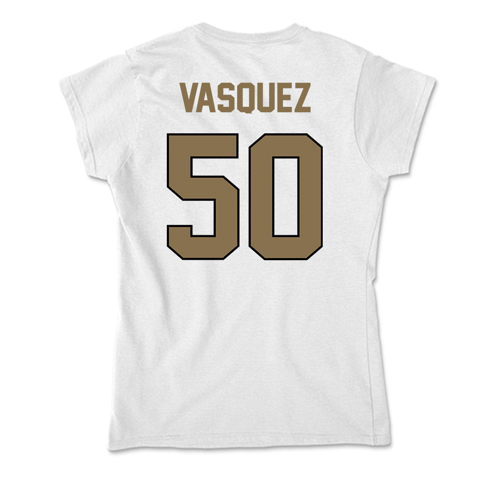 Bryant - NCAA Football : Hector Vasquez - Soft Style Women’s T-Shirt-1