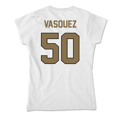 Bryant - NCAA Football : Hector Vasquez - Soft Style Women’s T-Shirt-1