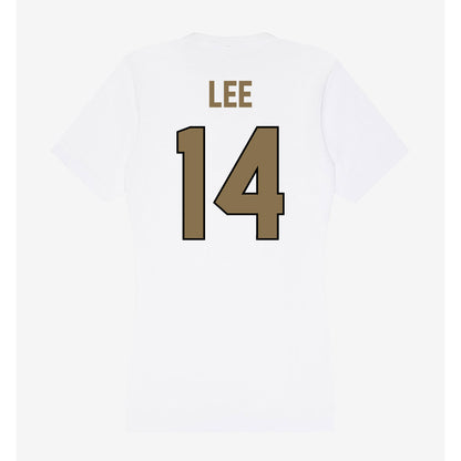 Bryant - NCAA Softball : Jaelynn Lee - Women's V-Neck T-Shirt-1