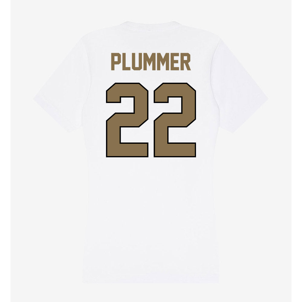 Bryant - NCAA Softball : Saydee Plummer - Women's V-Neck T-Shirt-1