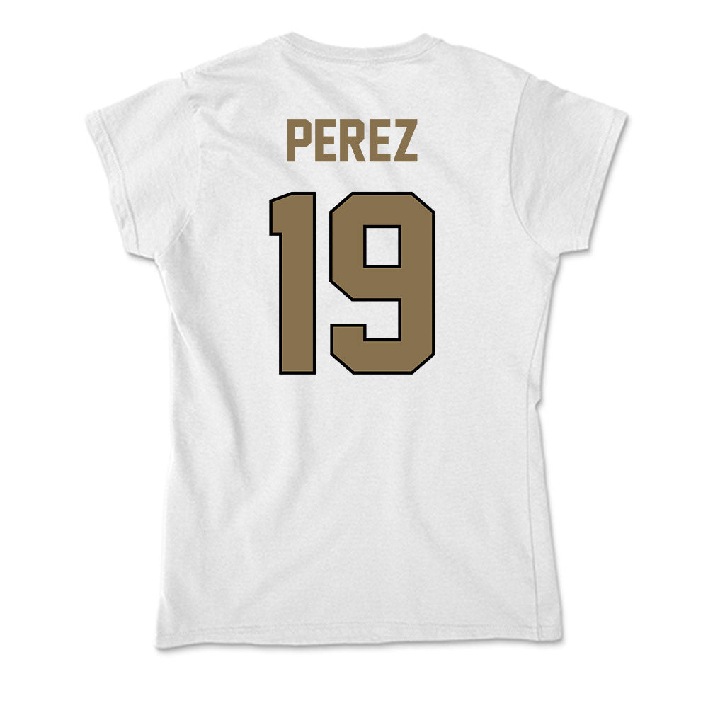Bryant - NCAA Football : AJ Perez - Soft Style Women’s T-Shirt-1