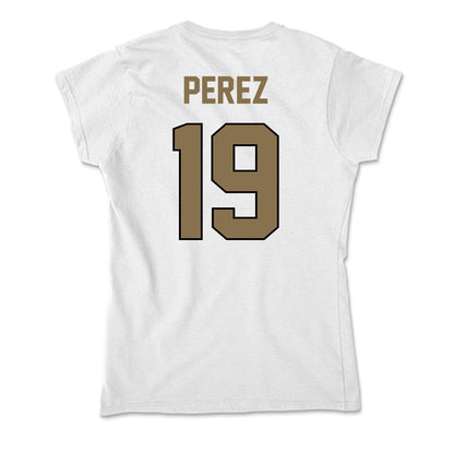 Bryant - NCAA Football : AJ Perez - Soft Style Women’s T-Shirt-1