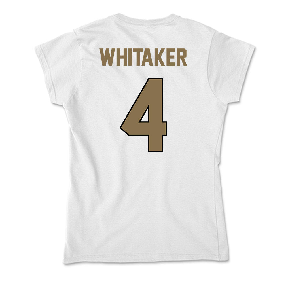 Bryant - NCAA Softball : Keeley Whitaker - Soft Style Women’s T-Shirt-1
