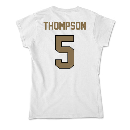 Bryant - NCAA Softball : Teagan Thompson - Soft Style Women’s T-Shirt-1