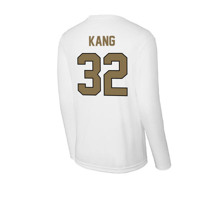 Bryant - NCAA Men's Soccer : Henry Kang - Activewear Long Sleeve T-Shirt-1