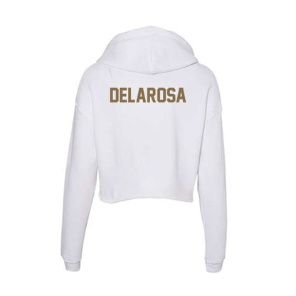Bryant - NCAA Women's Track & Field : Tishany delarosa - Women's Crop Fleece Hoodie-1