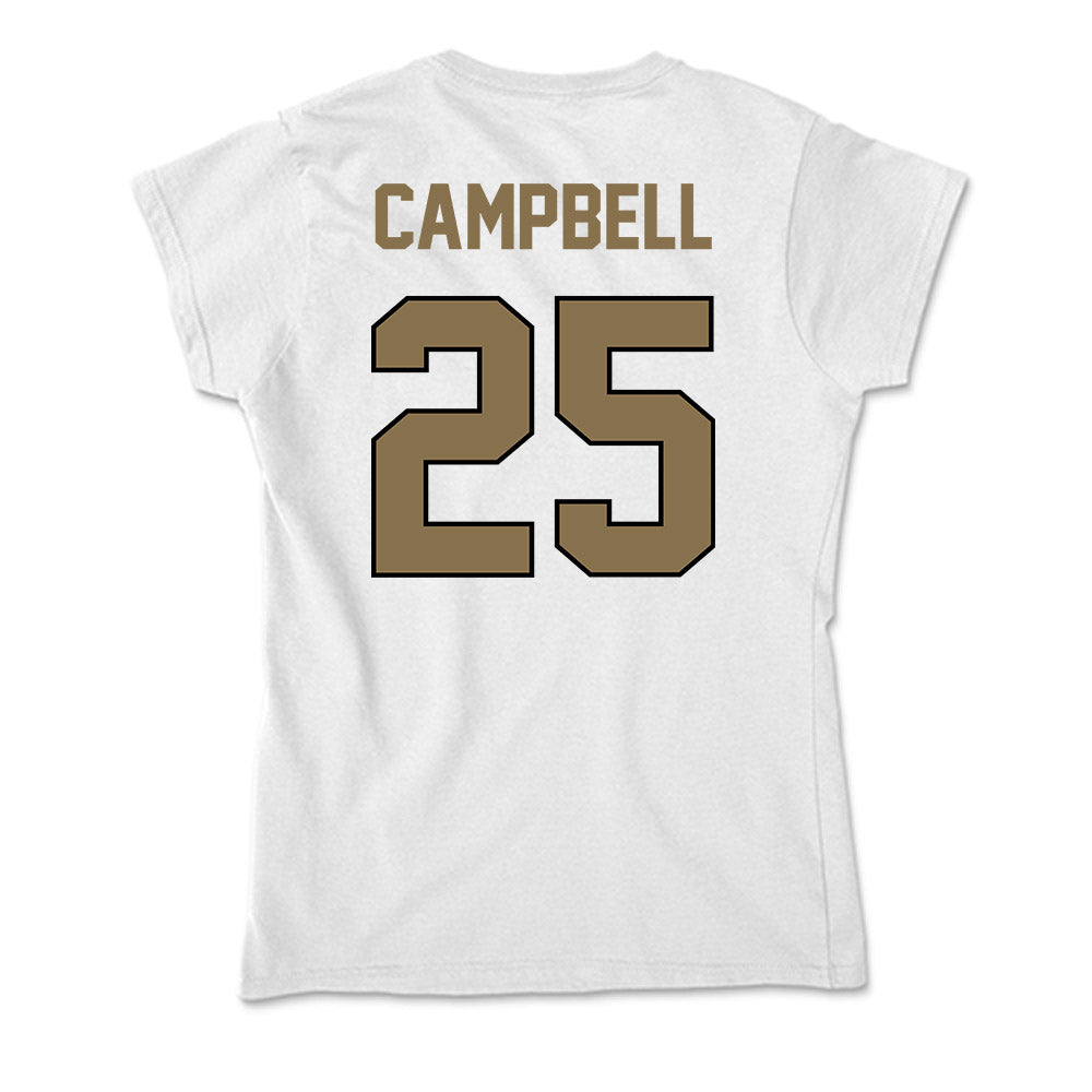 Bryant - NCAA Football : Khalid Campbell - Soft Style Women’s T-Shirt-1