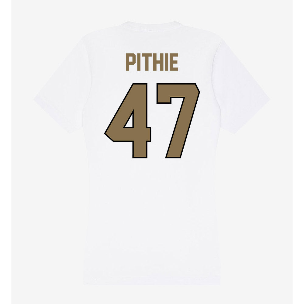 Bryant - NCAA Women's Lacrosse : Charlotte Pithie - Women's V-Neck T-Shirt-1