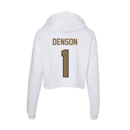 Bryant - NCAA Women's Lacrosse : Sydnee Denson - Women's Crop Fleece Hoodie-1