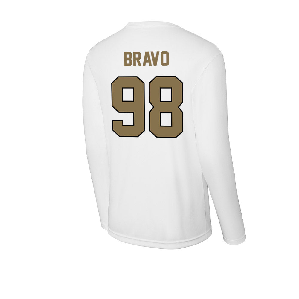 Bryant - NCAA Football : Gustavo Bravo - Activewear Long Sleeve T-Shirt-1