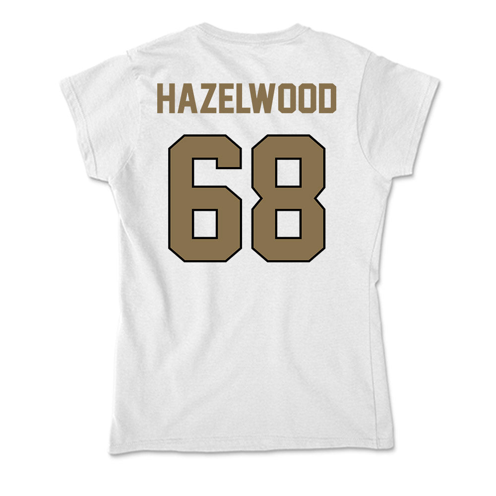 Bryant - NCAA Football : Jayden Hazelwood - Soft Style Women’s T-Shirt-1