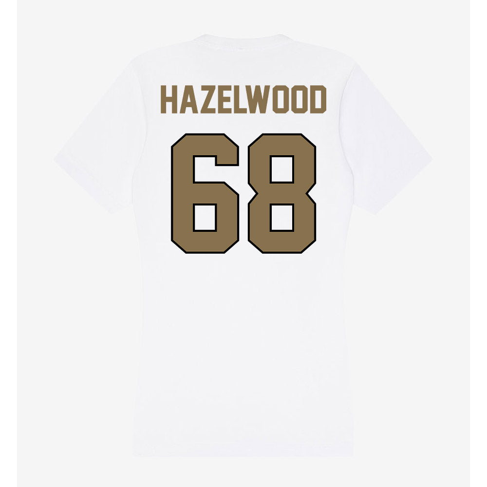 Bryant - NCAA Football : Jayden Hazelwood - Women's V-Neck T-Shirt-1