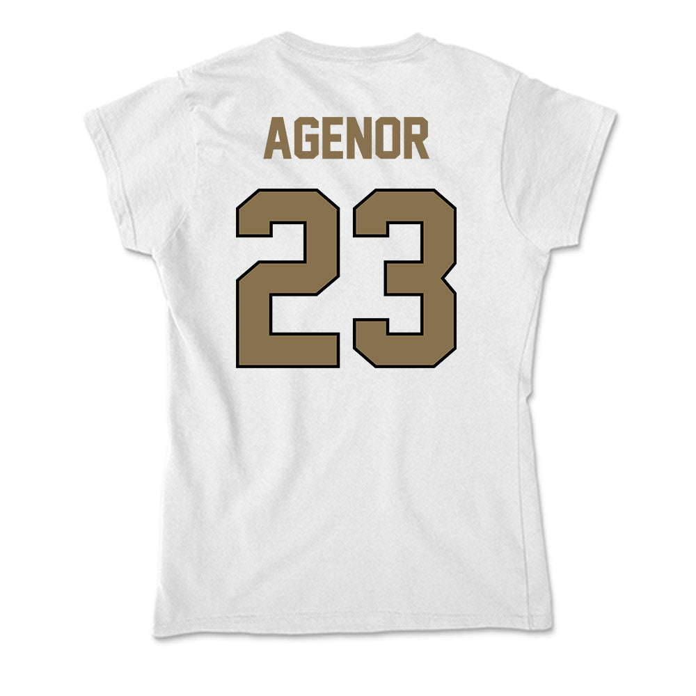 Bryant - NCAA Football : Kendrick Agenor - Soft Style Women’s T-Shirt-1