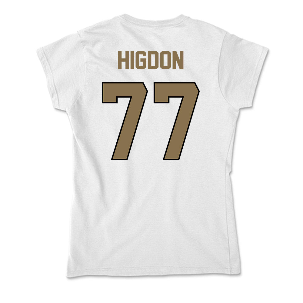Bryant - NCAA Men's Lacrosse : Gunnar Higdon - Soft Style Women’s T-Shirt-1