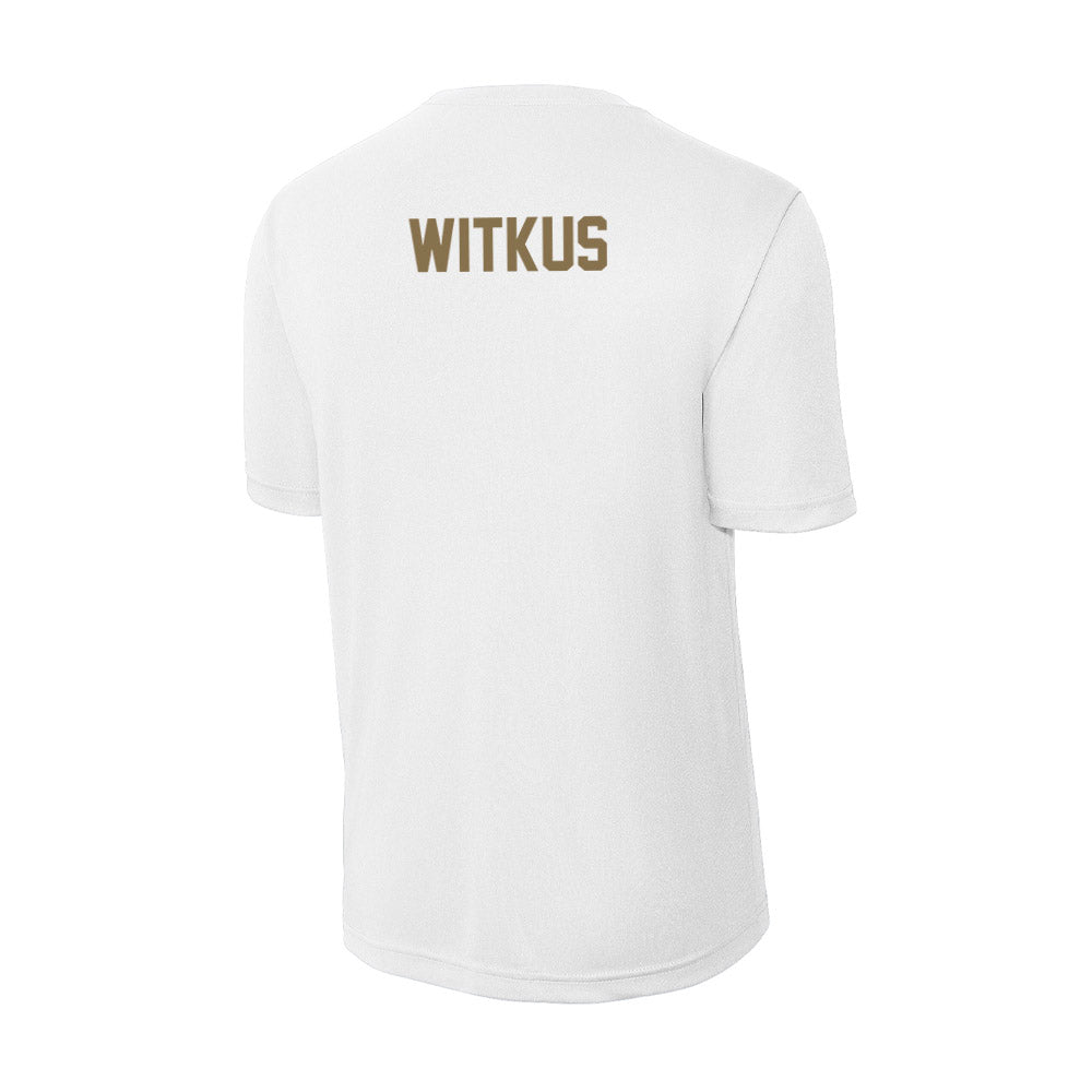 Bryant - NCAA Women's Swimming & Diving : Amanda Witkus - Activewear T-Shirt-1