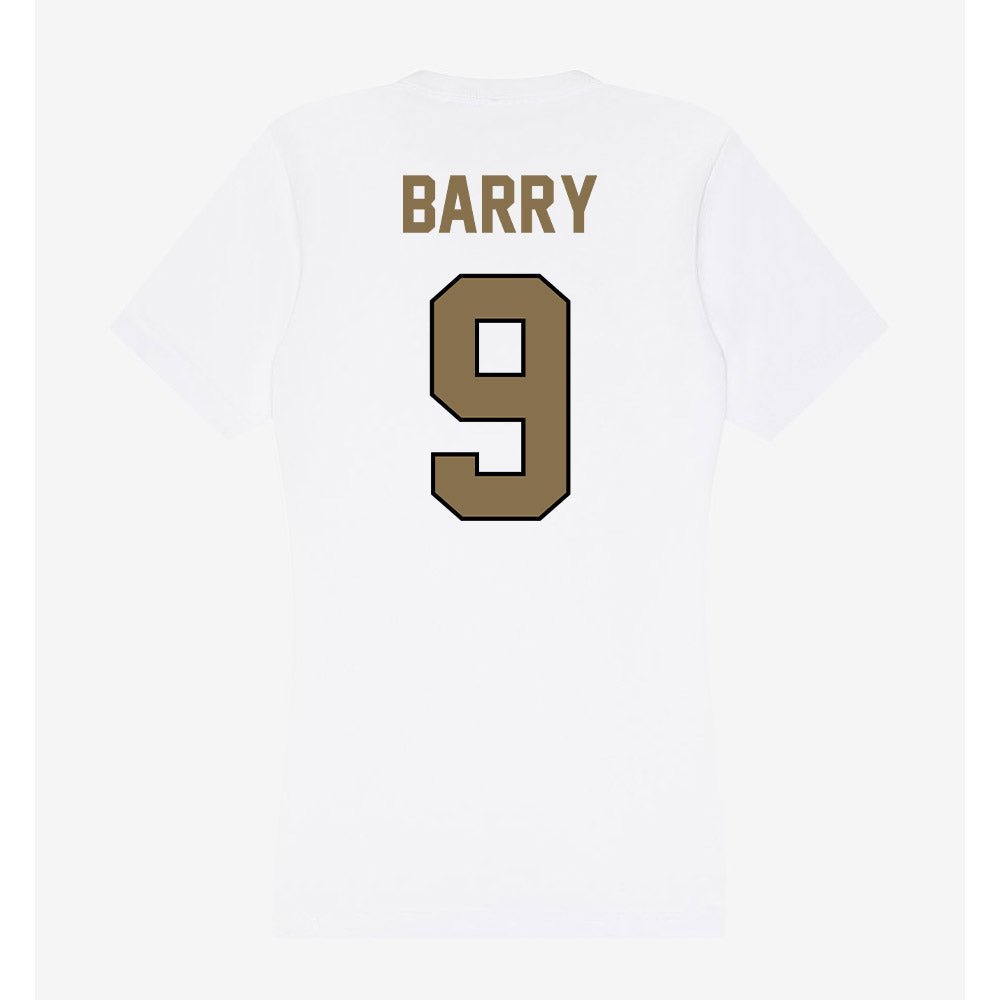 Bryant - NCAA Women's Lacrosse : Kaelyn Barry - Women's V-Neck T-Shirt-1