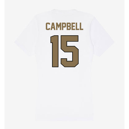 Bryant - NCAA Women's Basketball : Azanah Campbell - Women's V-Neck T-Shirt-1