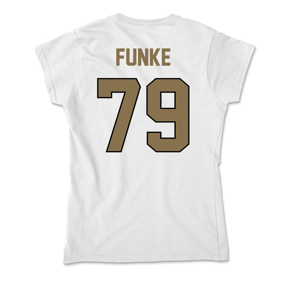 Bryant - NCAA Football : Jack Funke - Soft Style Women’s T-Shirt-1