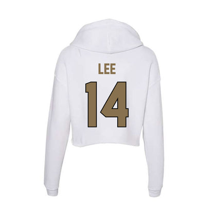 Bryant - NCAA Softball : Jaelynn Lee - Women's Crop Fleece Hoodie-1