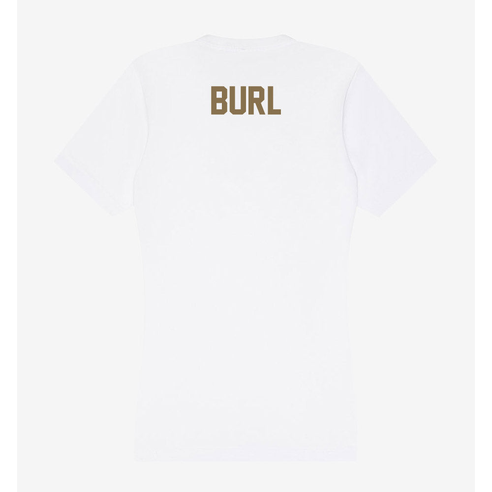 Bryant - NCAA Women's Track & Field : Ava Burl - Women's V-Neck T-Shirt-1