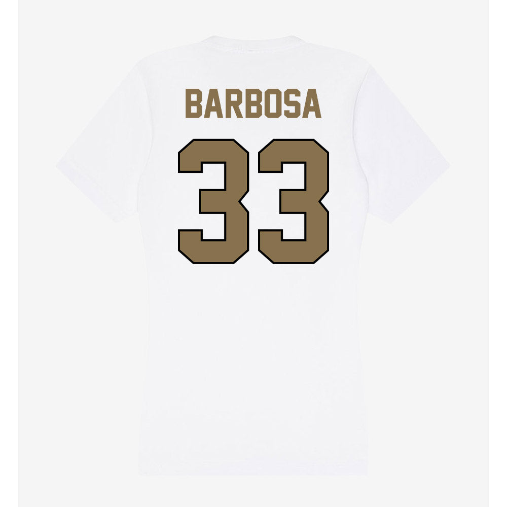 Bryant - NCAA Women's Lacrosse : Sierra Barbosa - Women's V-Neck T-Shirt-1