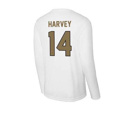 Bryant - NCAA Men's Basketball : Keegan Harvey - Activewear Long Sleeve T-Shirt-1